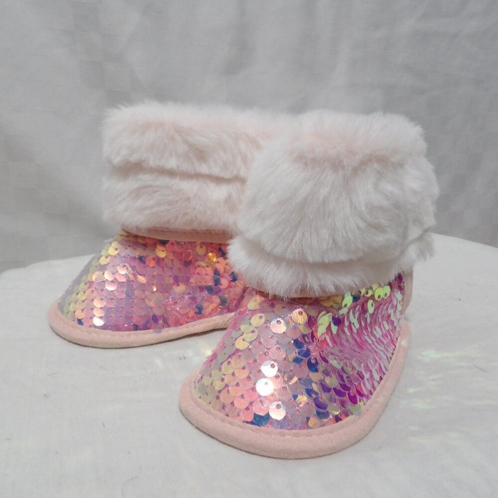 FIRST STEPS Sequin Boots | Girls' 3